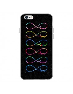 Coque Love Forever Infini Noir pour iPhone 6 - Eleaxart 2