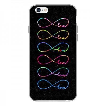 Coque Love Forever Infini Noir pour iPhone 6 - Eleaxart Coque Love Forever Infini Noir pour iPhone 6 - Eleaxart