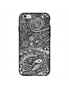 Coque Azteque Noir et Blanc pour iPhone 6 - Eleaxart