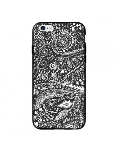 Coque Azteque Noir et Blanc pour iPhone 6 - Eleaxart