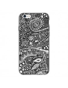 Coque Azteque Noir et Blanc pour iPhone 6 - Eleaxart 2
