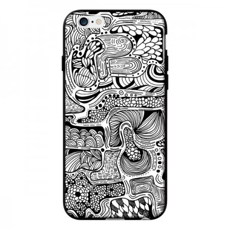 Coque Reflejo Reflet Noir et Blanc pour iPhone 6 - Eleaxart Coque Reflejo Reflet Noir et Blanc pour iPhone 6 - Eleaxart