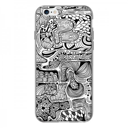 Coque Reflejo Reflet Noir et Blanc pour iPhone 6 - Eleaxart Coque Reflejo Reflet Noir et Blanc pour iPhone 6 - Eleaxart