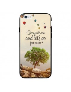 Coque Let's Go Far Away Ballons pour iPhone 6 - Eleaxart