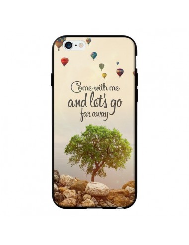 Coque Let's Go Far Away Ballons pour iPhone 6 - Eleaxart