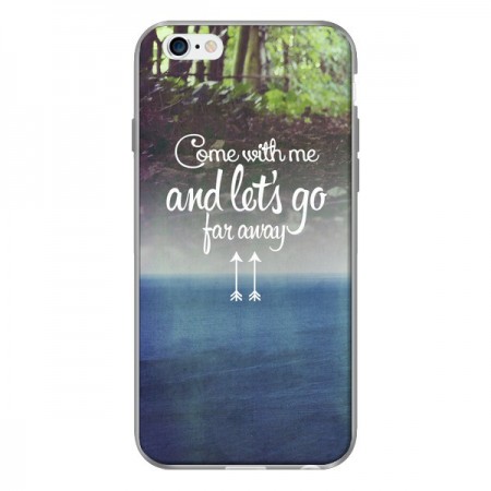 Coque Let's Go Far Away Forest Foret pour iPhone 6 - Eleaxart Coque Let's Go Far Away Forest Foret pour iPhone 6 - Eleaxart