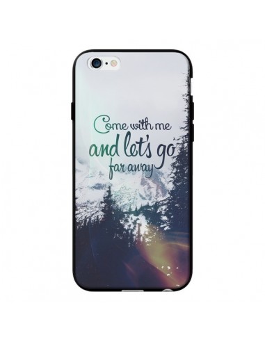 Coque Let's Go Far Away Snow Neige pour iPhone 6 - Eleaxart