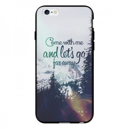 Coque Let's Go Far Away Snow Neige pour iPhone 6 - Eleaxart Coque Let's Go Far Away Snow Neige pour iPhone 6 - Eleaxart