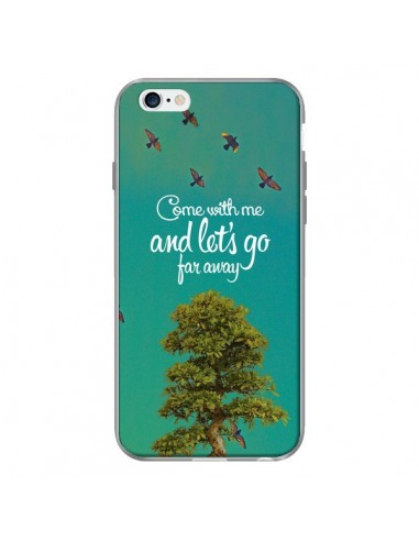 Coque Let's Go Far Away Tree Arbre pour iPhone 6 - Eleaxart