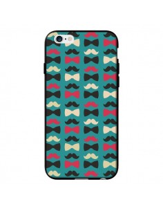 Coque Hipster Moustache Noeud Papillon pour iPhone 6 - Eleaxart