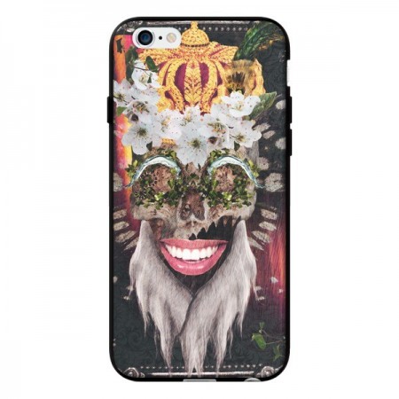 Coque My Best Costume Roi King Monkey Singe Couronne pour iPhone 6 - Eleaxart