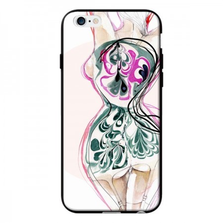 Coque Femme en fleurs pour iPhone 6 - Elisaveta Stoilova Coque Femme en fleurs pour iPhone 6 - Elisaveta Stoilova