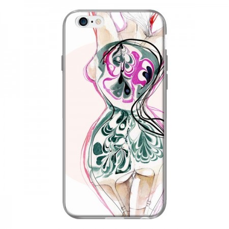 Coque Femme en fleurs pour iPhone 6 - Elisaveta Stoilova Coque Femme en fleurs pour iPhone 6 - Elisaveta Stoilova