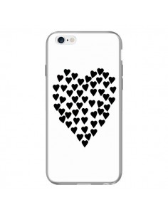 Coque Coeur en coeurs noirs pour iPhone 6 - Project M 2