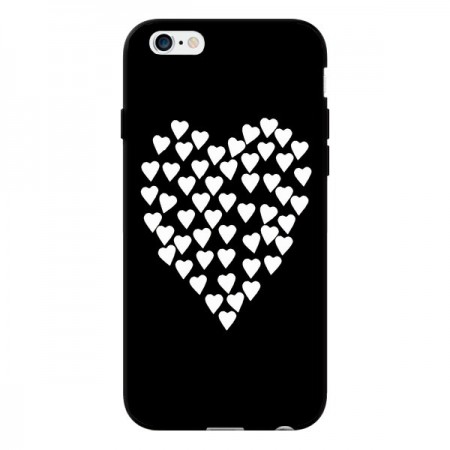 Coque Coeur en coeurs blancs pour iPhone 6 - Project M Coque Coeur en coeurs blancs pour iPhone 6 - Project M