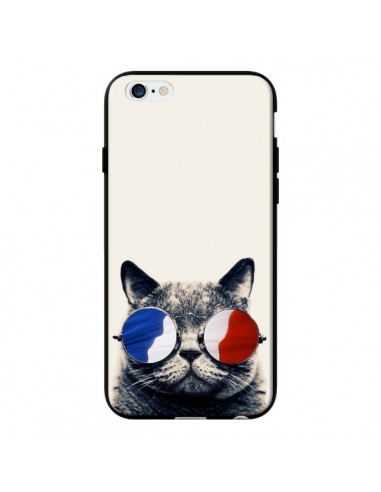 Coque Chat à lunettes françaises pour iPhone 6 - Gusto NYC