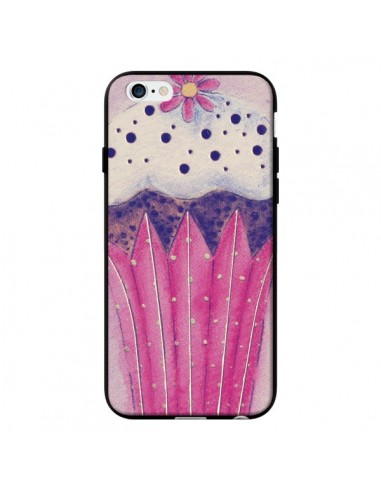 Coque Cupcake Rose pour iPhone 6 - Irene Sneddon