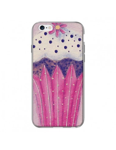 Coque Cupcake Rose pour iPhone 6 - Irene Sneddon
