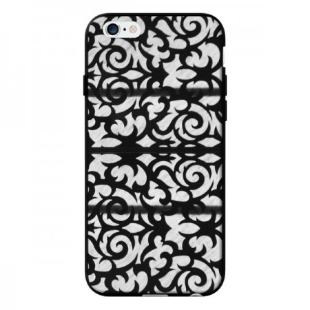 Coque Abstrait Noir et Blanc pour iPhone 6 - Irene Sneddon