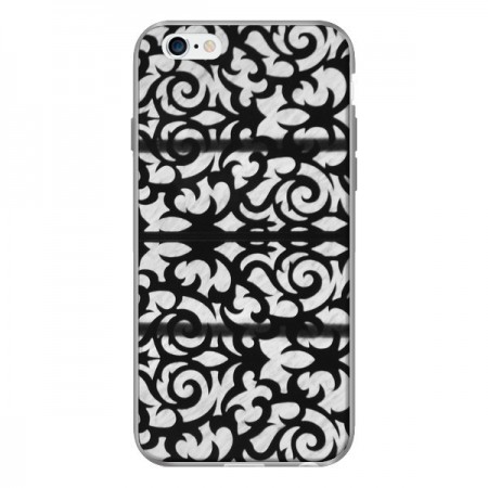 Coque Abstrait Noir et Blanc pour iPhone 6 - Irene Sneddon