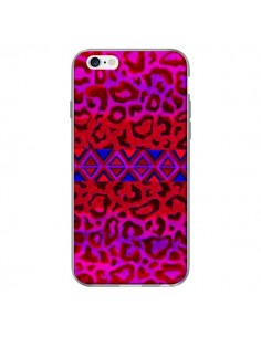 Coque Tribal Leopard Rouge pour iPhone 6 - Ebi Emporium 2