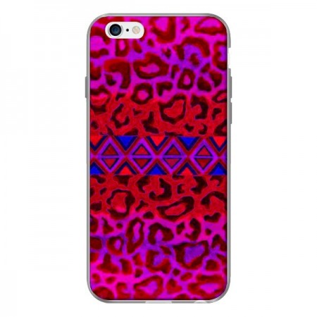 Coque Tribal Leopard Rouge pour iPhone 6 - Ebi Emporium Coque Tribal Leopard Rouge pour iPhone 6 - Ebi Emporium