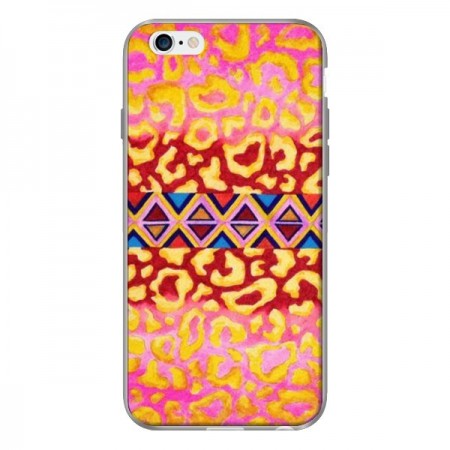 Coque Tribal Leopard Rose pour iPhone 6 - Ebi Emporium