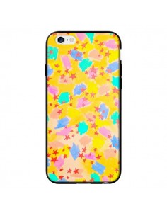 Coque Stars Etoiles Jaunes pour iPhone 6 - Ebi Emporium