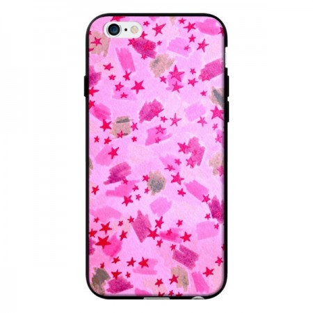 Coque Stars Etoiles Roses pour iPhone 6 - Ebi Emporium