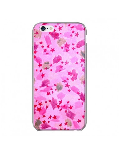 Coque Stars Etoiles Roses pour iPhone 6 - Ebi Emporium