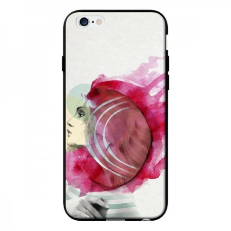 Coque Bright Pink Femme pour iPhone 6 - Jenny Liz Rome