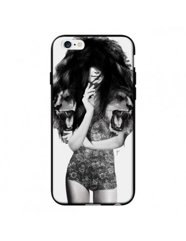 Coque Femme Lion pour iPhone 6 - Jenny Liz Rome