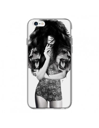 Coque Femme Lion pour iPhone 6 - Jenny Liz Rome