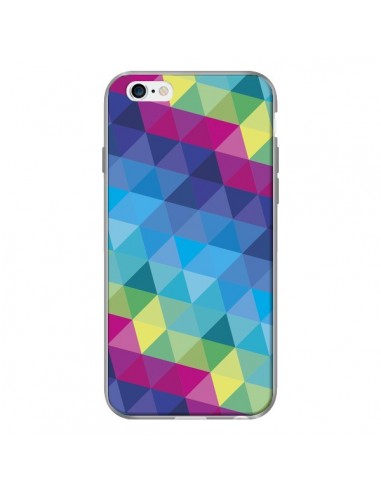 Coque Azteque Gheo Bleu pour iPhone 6 - Javier Martinez