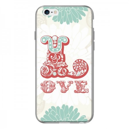 Coque Love Fleurs Flourish pour iPhone 6 - Javier Martinez