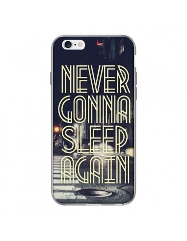 Coque Never Gonna Sleep New York City pour iPhone 6 - Javier Martinez