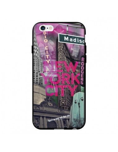 Coque New York City Rose pour iPhone 6 - Javier Martinez
