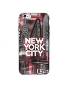 Coque New York City Rouge pour iPhone 6 - Javier Martinez 2