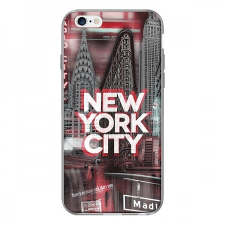 Coque New York City Rouge pour iPhone 6 - Javier Martinez Coque New York City Rouge pour iPhone 6 - Javier Martinez