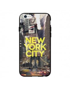 Coque New York City Jaune pour iPhone 6 - Javier Martinez
