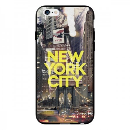 Coque New York City Jaune pour iPhone 6 - Javier Martinez Coque New York City Jaune pour iPhone 6 - Javier Martinez