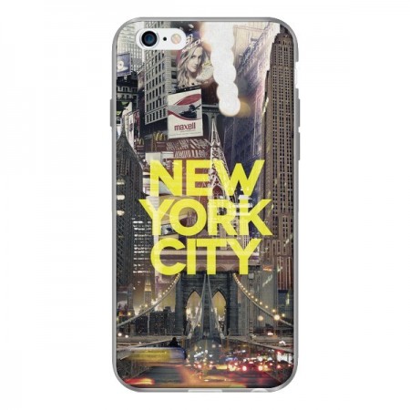 Coque New York City Jaune pour iPhone 6 - Javier Martinez Coque New York City Jaune pour iPhone 6 - Javier Martinez