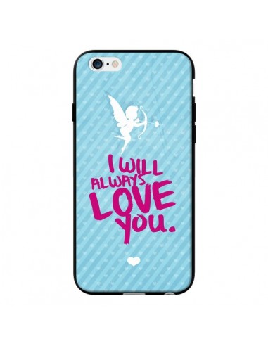 Coque I will always love you Cupidon pour iPhone 6 - Javier Martinez