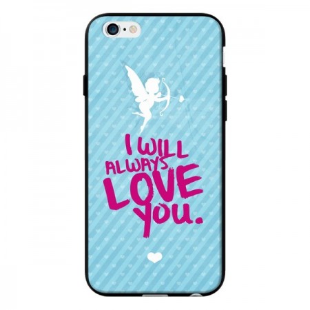Coque I will always love you Cupidon pour iPhone 6 - Javier Martinez