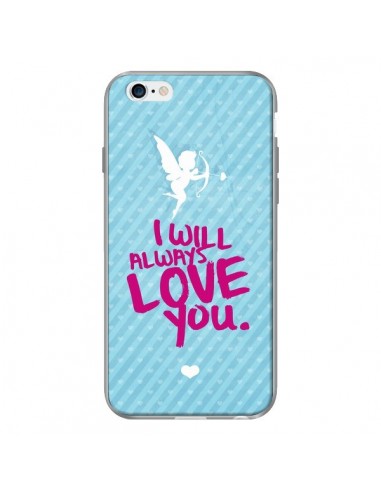 Coque I will always love you Cupidon pour iPhone 6 - Javier Martinez