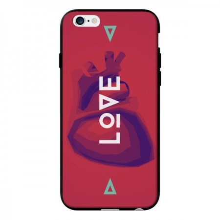 Coque Love Coeur Triangle Amour pour iPhone 6 - Javier Martinez Coque Love Coeur Triangle Amour pour iPhone 6 - Javier Martinez