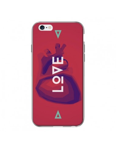 Coque Love Coeur Triangle Amour pour iPhone 6 - Javier Martinez