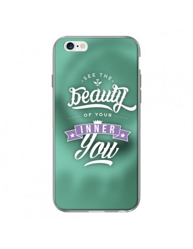 Coque Beauty Vert pour iPhone 6 - Javier Martinez