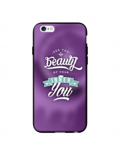 Coque Beauty Violet pour iPhone 6 - Javier Martinez