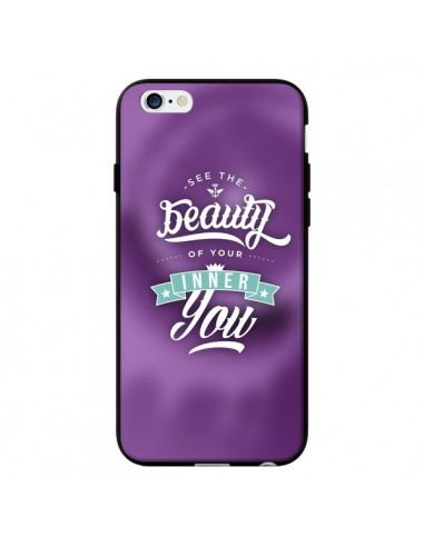 Coque Beauty Violet pour iPhone 6 - Javier Martinez